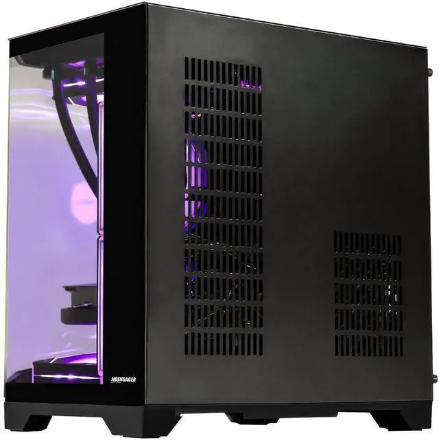 Alt view image 6 of 7 - Hoengager Gaming PC AMD Ryzen 7 7700 8-Core 3.8 GHz,RX 9070 16GB GDDR6, 32GB DDR5 RAM 6000MHz,1TB PCIe +1TB SATA SSD, WIFI&Bluetooth Prebuilt PC 850W PSU,Liquid cooler, Windows 11 Pro