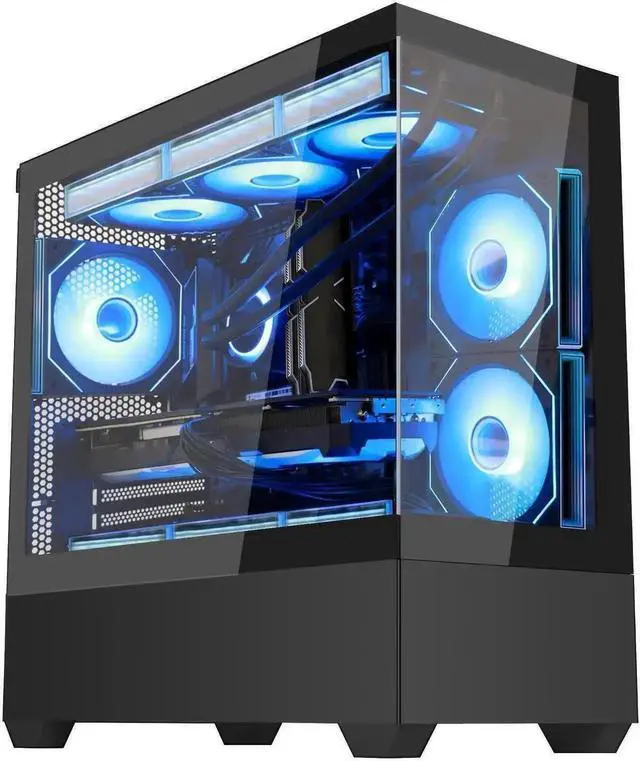 Hoengager Sunshine Gaming PC Intel Core i7-13700K 16-Core