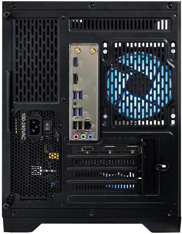 Alt view image 7 of 7 - Hoengager Gaming PC AMD Ryzen 7 7800X3D  8-Core 4.2 GHz, Radeon RX 9060 XT 8GB, 32GB DDR5 RAM 6000MHz,1TB PCIe +2TB SATA SSD, WIFI&Bluetooth Prebuilt PC Windows 11 Pro