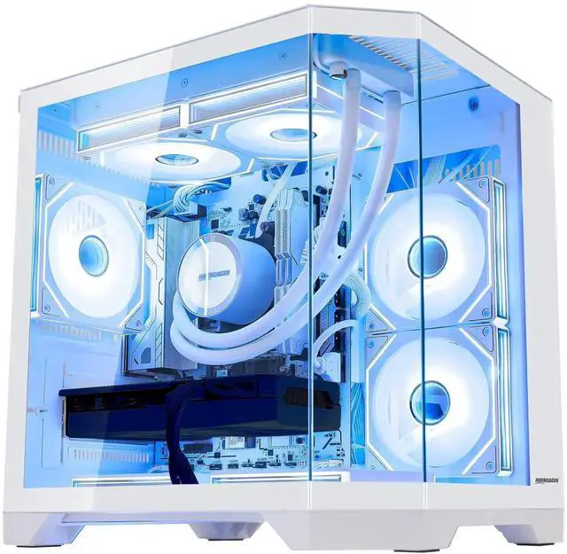 Hoengager Gaming PC AMD Ryzen 5 7600 6-Core 3.8 GHz,GeForce RTX