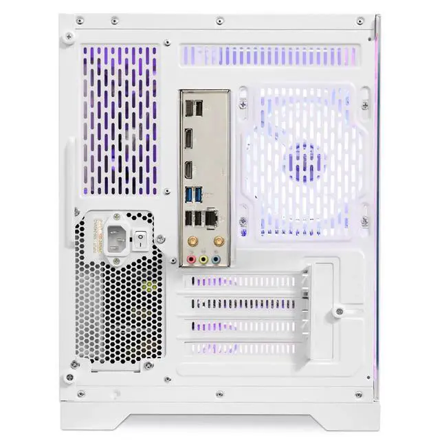 Alt view image 7 of 7 - Hoengager AMD Ryzen 5 5600GT,16GB DDR4 3200MHz,1TB M.2 SSD,WiFi& Bluetooth, Windows 11 Pro Gaming Desktop PC-White