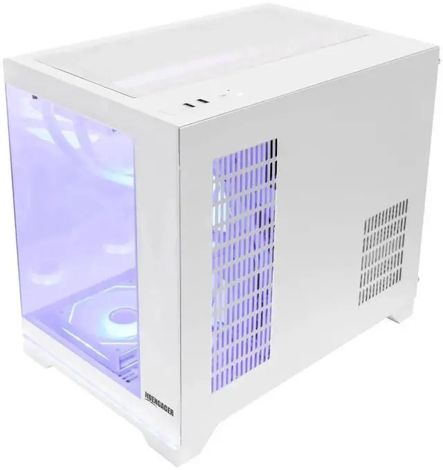 Alt view image 6 of 7 - Hoengager Gaming PC-AMD Ryzen 7 9700X 8-Core 3.8 GHz-RTX 5070 12GB GPU-16GB DDR5 RAM-1TB PCIe SSD-360 Liquid Cooler -WIFI &Bluetooth-850W PSU -ARGB Fans-Windows 11 prebuilt Gaming Desktop PC-White