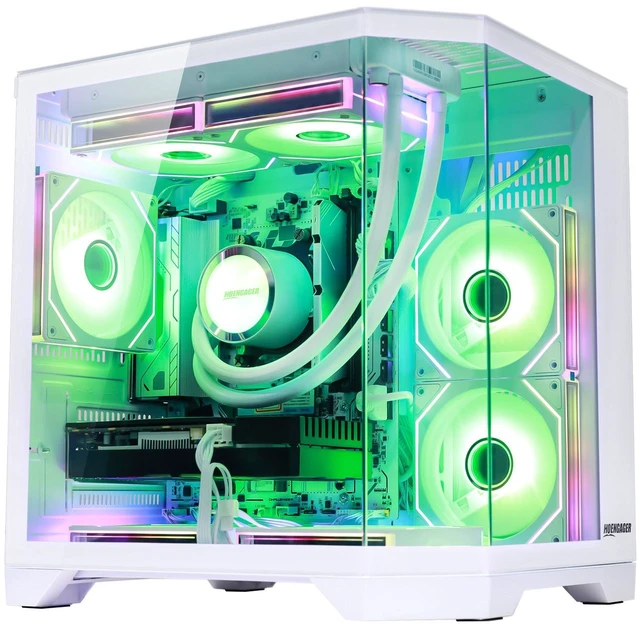 Hoengager RTX 5070 12GB Gaming PC Desktop - AMD Ryzen 7 7800X3D 8
