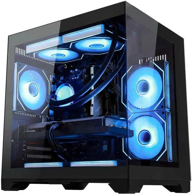 Hoengager Desktop AMD Ryzen 7 7800X3D 8-Core 4.2 GHz-RX 9070 GRE