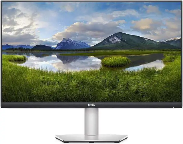 Alt view image 2 of 14 - Dell S2721QS 27 Inch 4K UHD (3840 x 2160) IPS Ultra-Thin Bezel Monitor, AMD FreeSync (HDMI, DisplayPort), VESA Certified, Silver