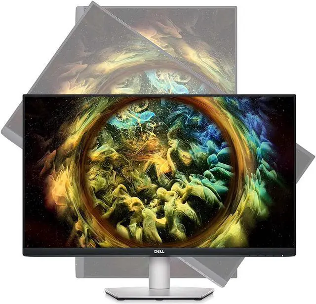Alt view image 7 of 14 - Dell S2721QS 27 Inch 4K UHD (3840 x 2160) IPS Ultra-Thin Bezel Monitor, AMD FreeSync (HDMI, DisplayPort), VESA Certified, Silver