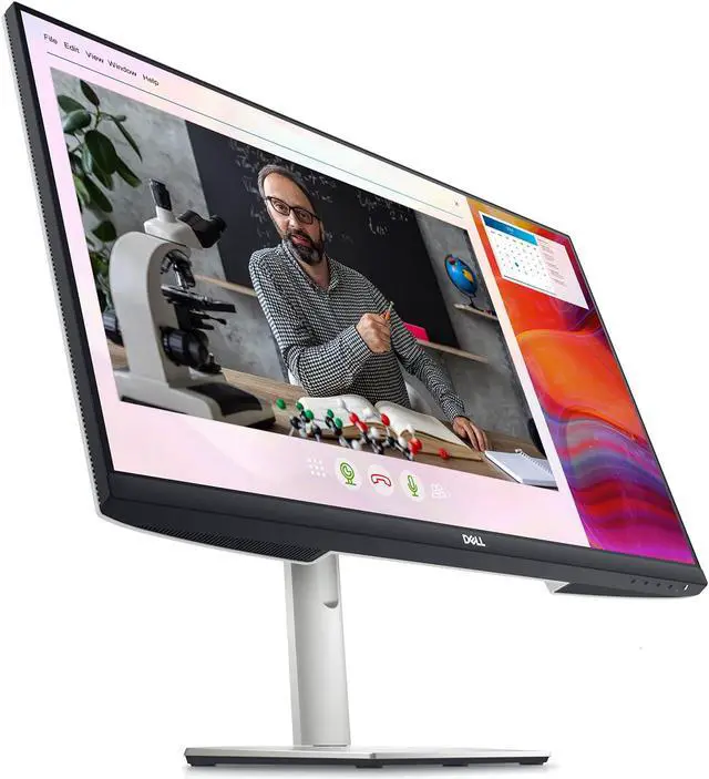 Alt view image 3 of 20 - Dell S2422HZ 23.8" FHD IPS Monitor 4ms (GtG) 16:9, Contrast Ratio 1000:1, Brightness 250 cd/m² AMD FreeSync Anti-glare Height Pivot Swivel Tilt USB-C HDMI