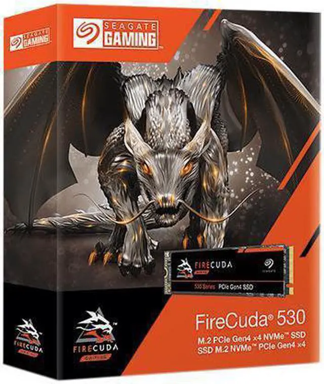 Alt view image 3 of 8 - Seagate FireCuda 530 M.2 2280 2TB PCIe Gen4 x4 NVMe 1.4 3D TLC Internal Solid State Drive (SSD) ZP2000GM3A013