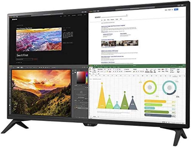 LG 43UN700-TB 43 Inch Monitor Class UHD 4K (3840 X 2160) IPS Display with  USB Type-C and HDR10 with 4 HDMI Inputs, Black (43UN700T-B)