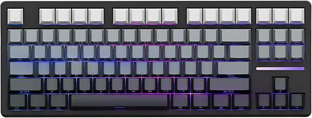 Main image of Hoengager Forerunner X87, 87 keys Mechanical Gaming Keyboard, 2.4 GHz / Bluetooth / Wired Connectivity, Side Carving PBT Keycaps, Key Switches with Customized Sound, 10000 mAh built-in Battery