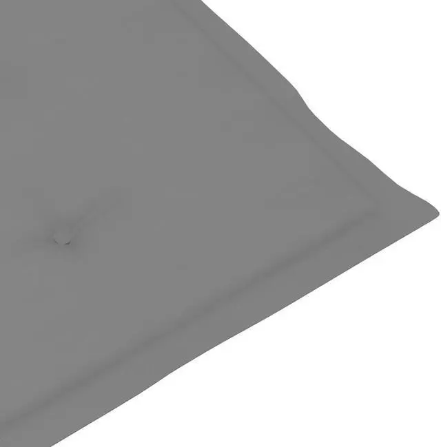 Alt view image 15 of 17 - vidaXL Chair Cushion 2 Pcs Outdoor Garden High Back Chair Cushion Gray Fabric