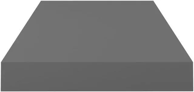 Alt view image 6 of 12 - vidaXL Wall Shelves Floating Shelves Display Shelves 2 Pcs High Gloss White