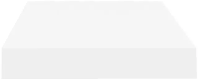 Alt view image 10 of 12 - vidaXL Floating Wall Shelves 2 pcs White 15.7"x9.1"x1.5" MDF