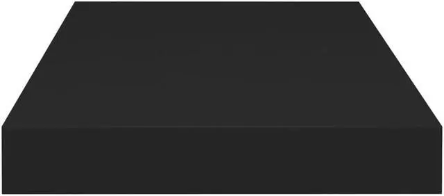 Alt view image 9 of 9 - vidaXL Wall Shelf Floating Shelf Display Shelf for Book Wall Mounted Black