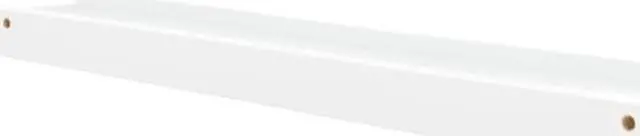 Alt view image 13 of 14 - vidaXL Wall Shelves Floating Display Shelves Wall Mounted 2 Pcs White 23.6"