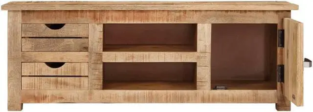 Alt view image 6 of 11 - vidaXL TV Stand TV Unit Sideboard TV Console Cabinet Solid Reclaimed Wood