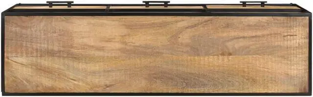 Main image of vidaXL TV Cabinet 43.3"x11.8"x17.7" Rough Mango Wood