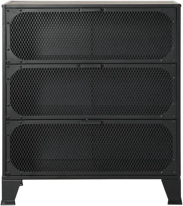 Alt view image 16 of 18 - vidaXL Storage Cabinet File Cabinet Filing Storage Cabinet Gray Metal and MDF