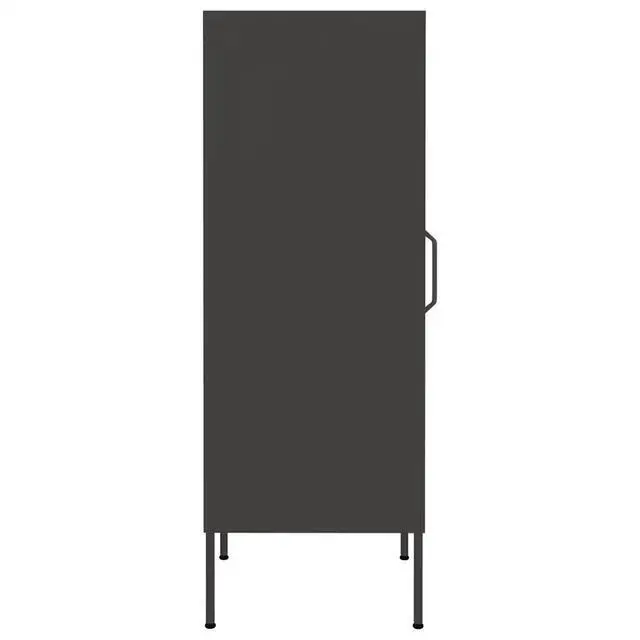 Alt view image 10 of 13 - vidaXL Storage Cabinet Anthracite 16.7"x13.8"x40" Steel