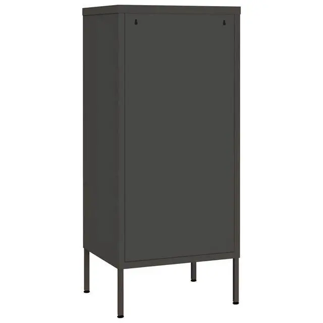 Alt view image 11 of 13 - vidaXL Storage Cabinet Anthracite 16.7"x13.8"x40" Steel