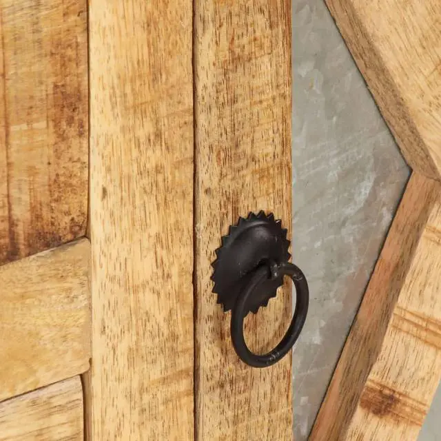 Alt view image 5 of 7 - vidaXL Sideboard Mixed Color Reclaimed wood Medium Sideboard