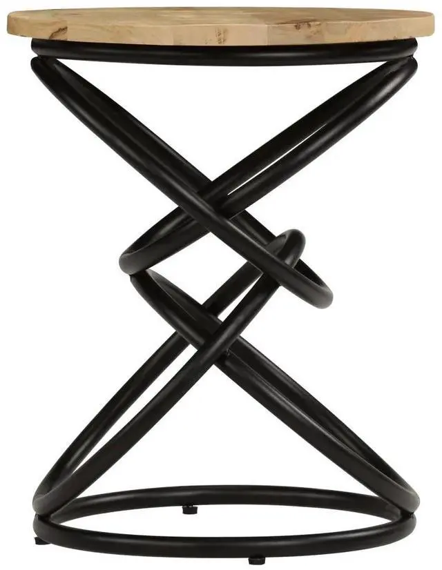 Alt view image 11 of 11 - vidaXL Solid Mango Wood End Table Handmade Coffee Desk Lowboard Couch Stand