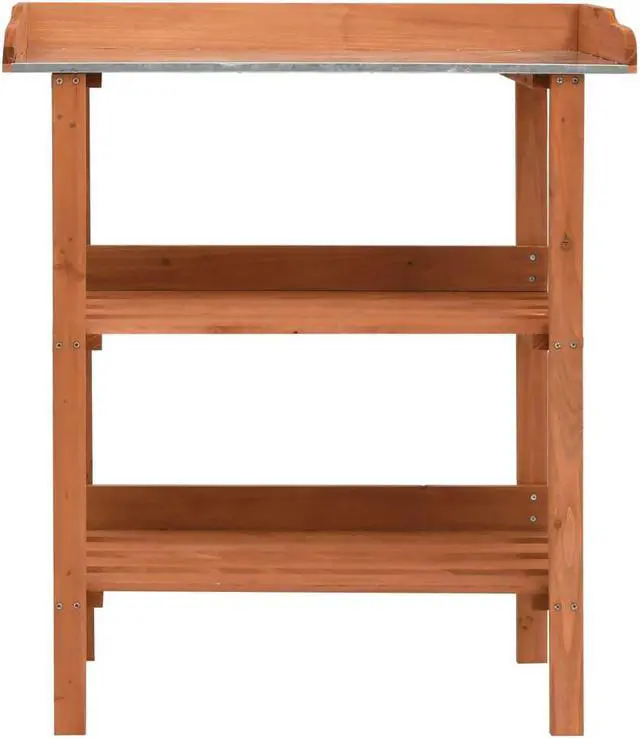 Alt view image 13 of 15 - vidaXL 3-Tier Plant Rack Stand Shelves Flower Pot Stand for Indoor and Outdoor