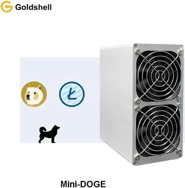 Alt view image 8 of 20 - Goldshell Mini-DOGE 185MH/S(with psu)DOGE& LTC Mining Machine Low noise Small&simple Home Mining Home Riching