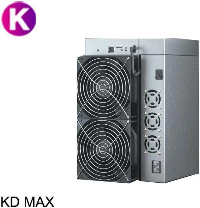 Alt view image 5 of 15 - Goldshell KD Max 40.2Th/s Hashrate 3350W Power Kadena Miner with 220V PSU and Power Cord