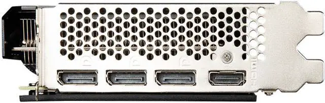Alt view image 4 of 5 - MSI Gaming GeForce RTX 3060 12GB 15 Gbps GDRR6 192-Bit HDMI/DP PCIe 4 Single Fan Ampere OC Graphics Card(RTX 3060 AERO ITX 12G OC LHR)