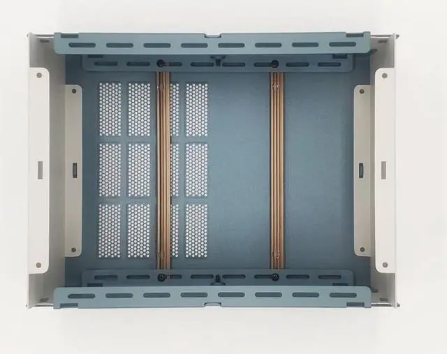 Alt view image 7 of 7 - DIY Electronic Enclosure 3U 131 x 279 x 203 mm. Full Aluminum SLATE GREY