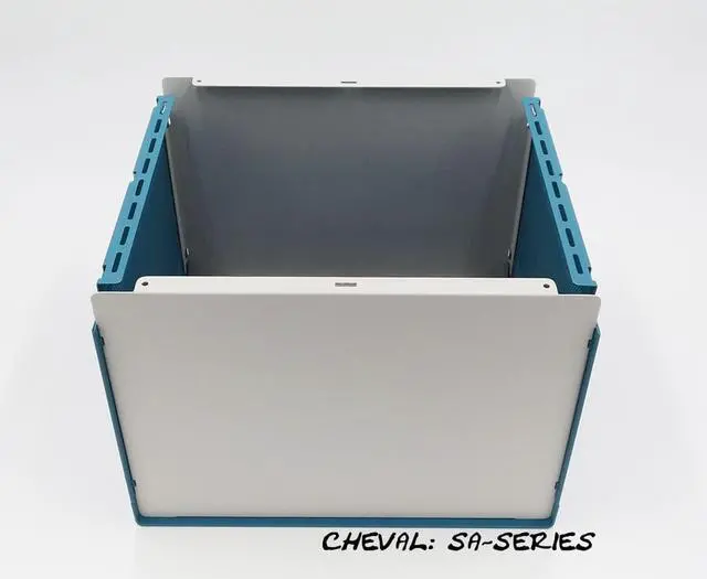 Alt view image 5 of 7 - DIY Electronic Enclosure 5U 219 x 279 x 305 mm. Full Aluminum BLUE