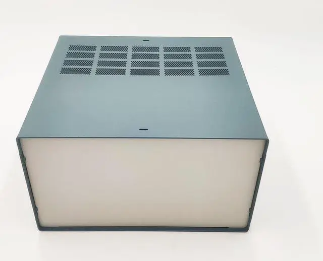 Alt view image 2 of 7 - DIY Electronic Enclosure 4U 175 x 279 x 305 mm. Full Aluminum SLATE GREY