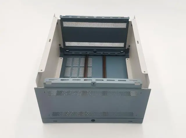 Alt view image 6 of 7 - DIY Electronic Enclosure 4U 175 x 279 x 305 mm. Full Aluminum SLATE GREY