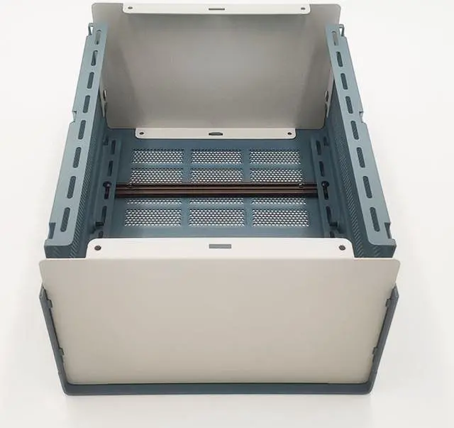 Alt view image 5 of 7 - DIY Electronic Enclosure 3U 131 x 279 x 203 mm. Full Aluminum SLATE GREY