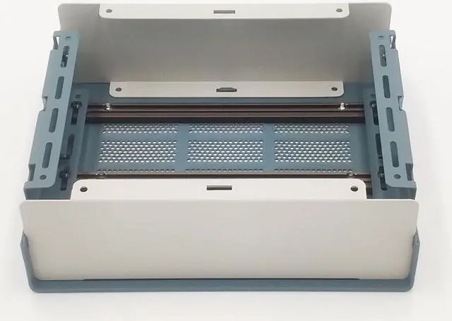 Alt view image 4 of 7 - DIY Electronic Enclosure 1.5U 65 x 178 x 203 mm. Full Aluminum SLATE GREY
