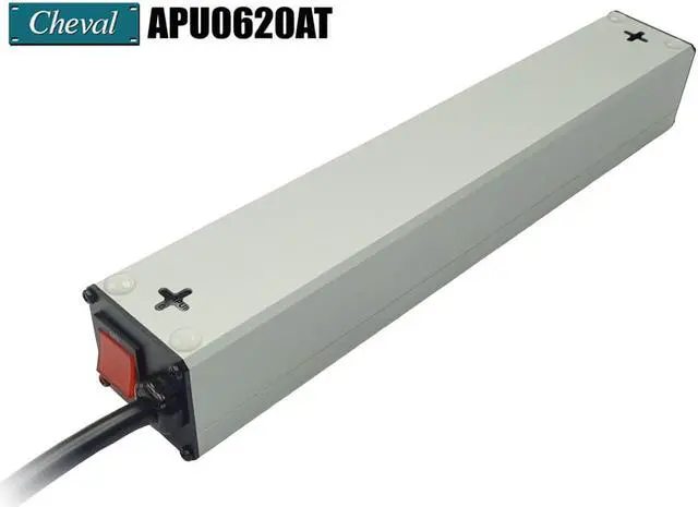 Alt view image 2 of 6 - Arion Power Bar Basic PDU 20A, 6x Universal Socket 110VAC Wide 3m.