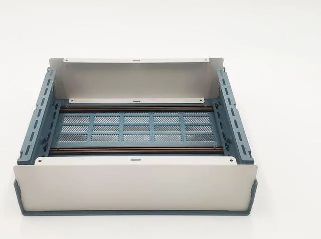 Alt view image 4 of 7 - DIY Electronic Enclosure 2U 87 x 279 x 305 mm. Full Aluminum SLATE GREY