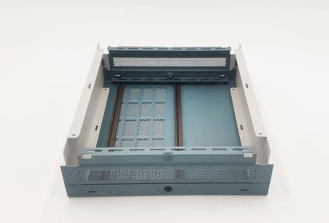 Alt view image 6 of 7 - DIY Electronic Enclosure 2U 87 x 279 x 305 mm. Full Aluminum SLATE GREY