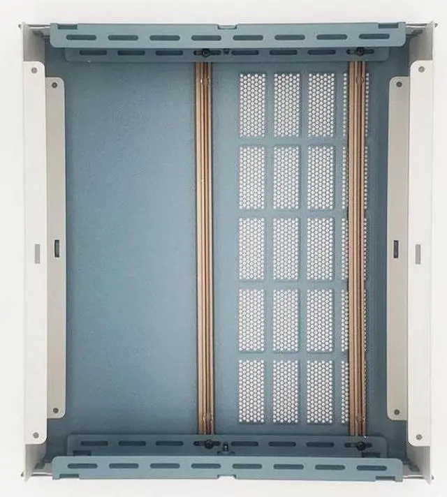 Alt view image 7 of 7 - DIY Electronic Enclosure 2U 87 x 279 x 305 mm. Full Aluminum SLATE GREY