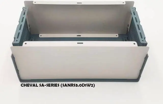 Alt view image 4 of 7 - DIY Electronic Enclosure 3U 131 x 178 x 305 mm. Full Aluminum SLATE GREY