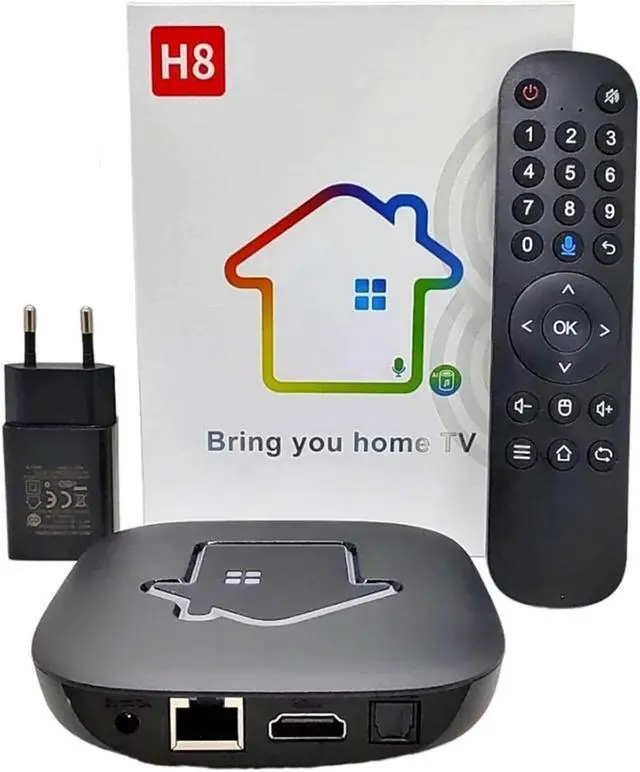 Alt view image 2 of 7 - 2025 H8 Box Brazil TV Box - H8 TV Brazil Brazilian TV Box Support 2.4GHz/ 5GHz WiFi 4K UHD Bluetooth 5.0 + Free Fast Shipping