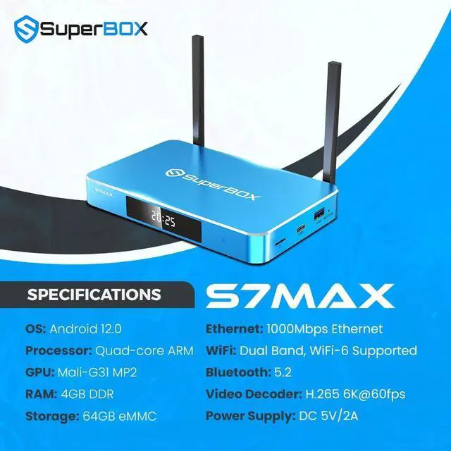 Alt view image 7 of 7 - SUPERBOX S7 MAX
