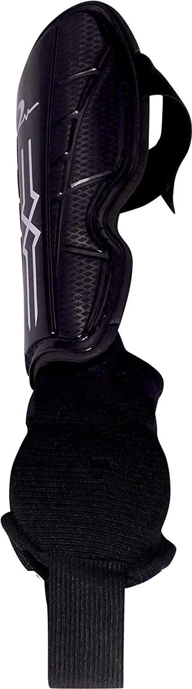 Alt view image 2 of 7 - Swell Relief Soccer Shin Guards for Kids/Soccer Gear for Boys Girls/Protective Soccer Equipment/Adjustable Straps (Red, Medium)