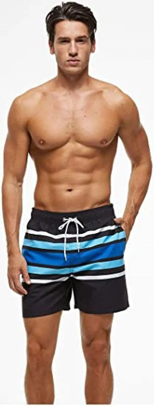 Main image of Swimming Shorts/Trunks For Men, Quick Dry Material, Lightweight Comfortable and Breathable Material – Various Sizes Set 11