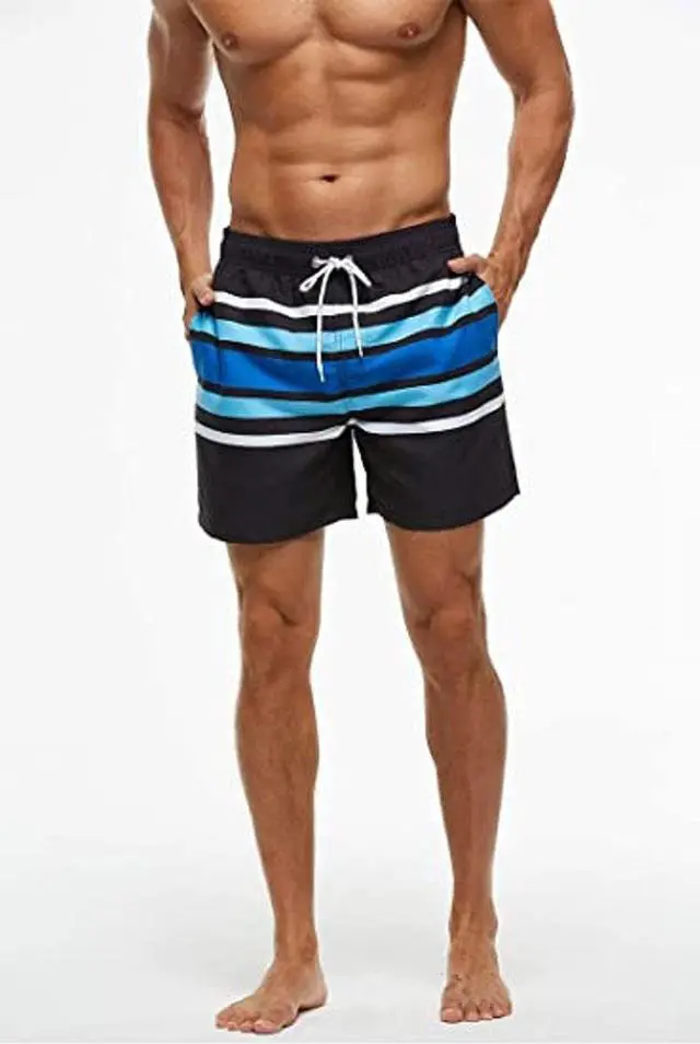 Alt view image 2 of 7 - Swimming Shorts/Trunks For Men, Quick Dry Material, Lightweight Comfortable and Breathable Material – Various Sizes Set 11