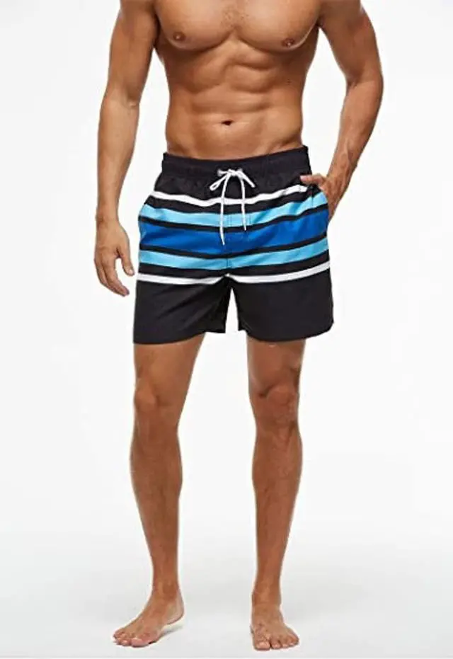 Alt view image 5 of 7 - Swimming Shorts/Trunks For Men, Quick Dry Material, Lightweight Comfortable and Breathable Material – Various Sizes Set 11