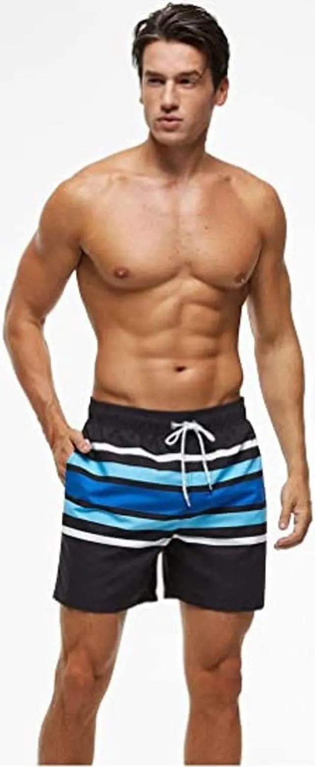 Alt view image 7 of 7 - Swimming Shorts/Trunks For Men, Quick Dry Material, Lightweight Comfortable and Breathable Material – Various Sizes Set 11