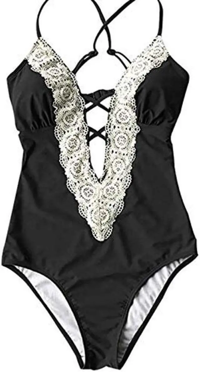 Alt view image 5 of 7 - 1 Piece Bathing Suits For Women, Trendy Comfortable and Stylish – Various Sizes – Multiple Colors and Designs – Set 10