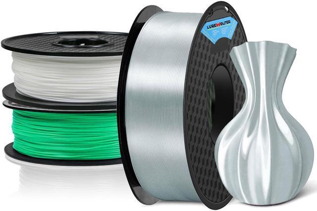 1.75 Filament, 3D PLA Printer Filament Bundle 1kg Spool (2.2lbs) 3D Printer  Filament, Dimensional Accuracy +/- 0.02 mm Printer Consumables - Fit Most